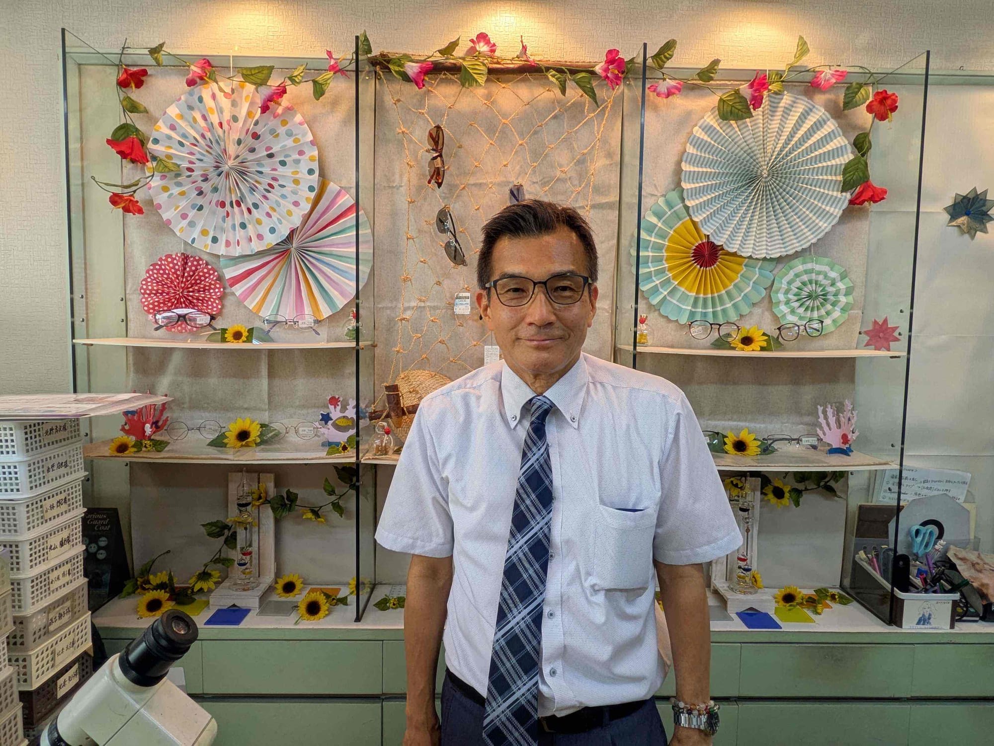 Stories - 吹田市旭通商店街 VOICE 002 ──人を『観る』眼鏡店 アサヒ眼鏡専門店 店主 [[nt:畑間勇一]]